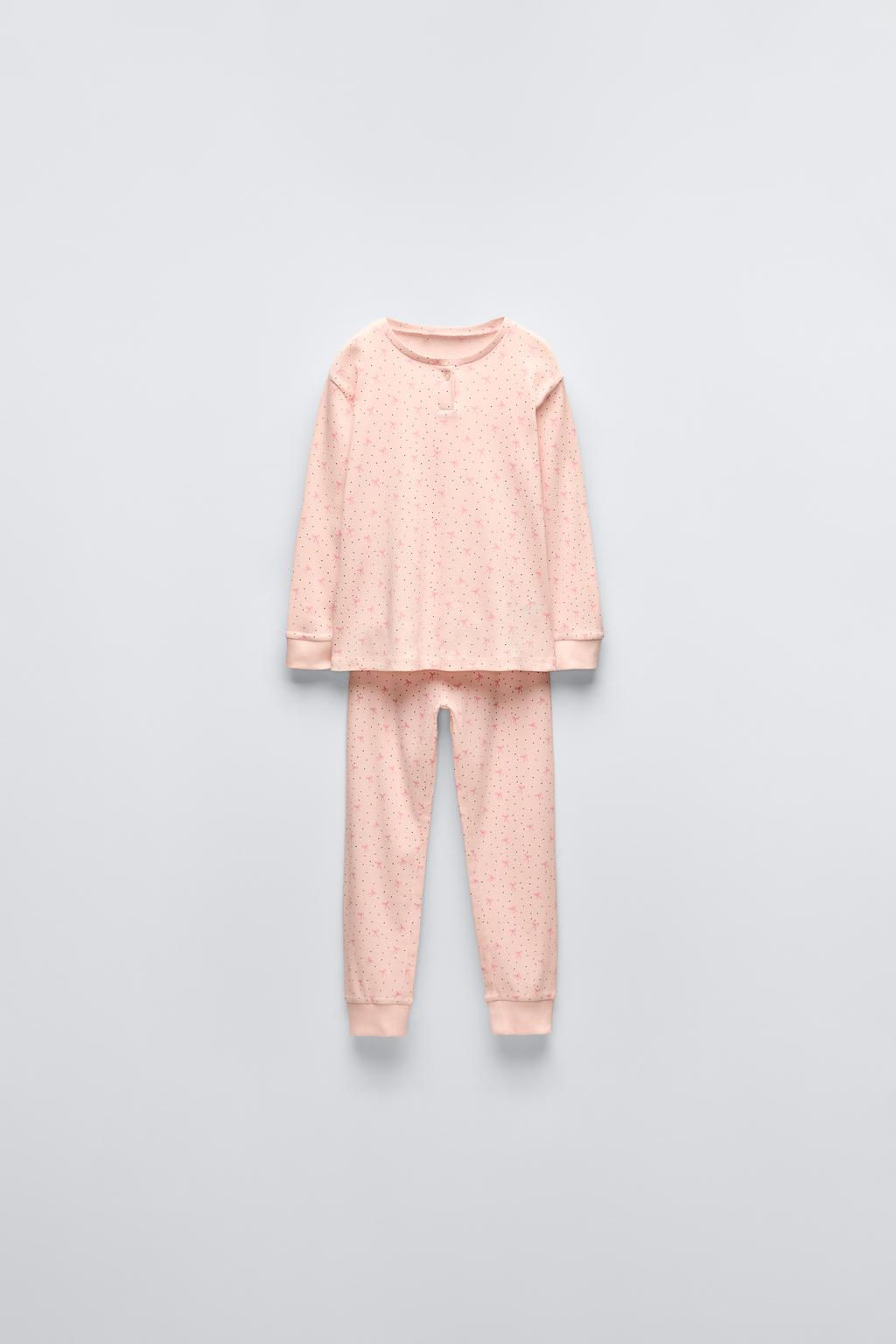 2-6 YEARS/ RIBBON RIB PYJAMAS