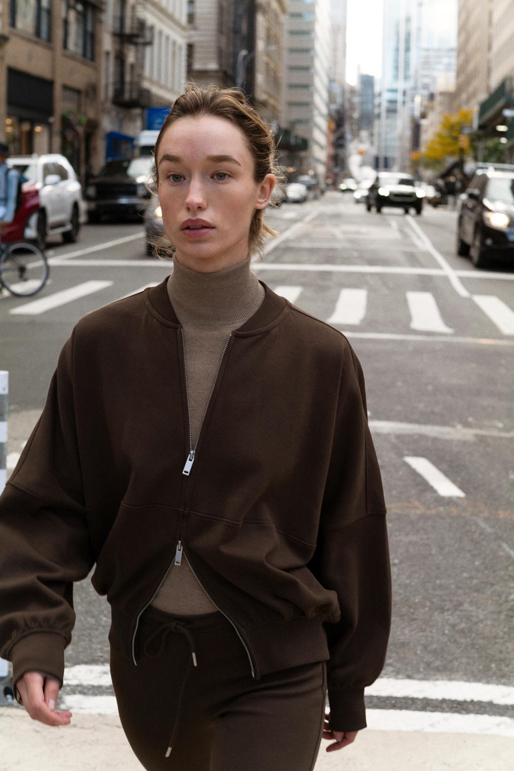 INTERLOCK BOMBER JACKET - Zara фото 9
