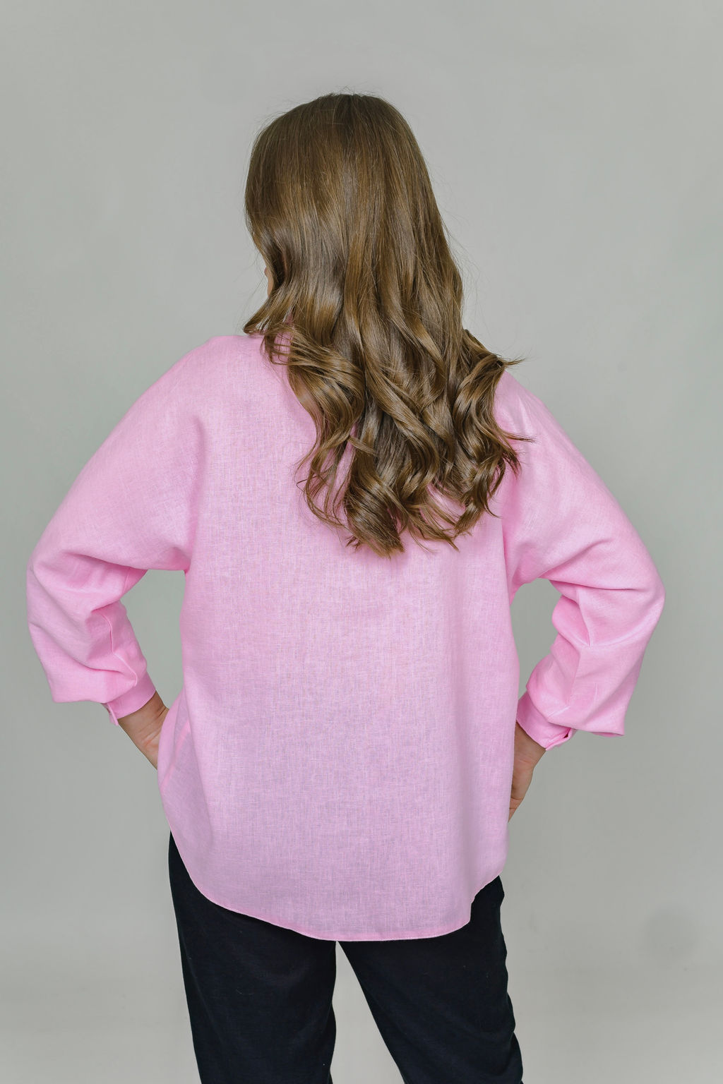 Рубашка 70% лен, 30% вискоза