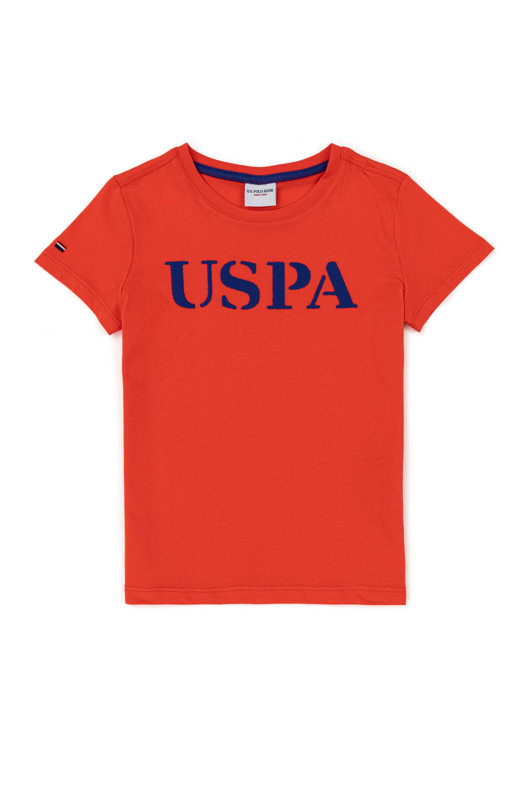 Красная футболка с круглым вырезом для мальчиков Basic - U.s. polo assn фото 10