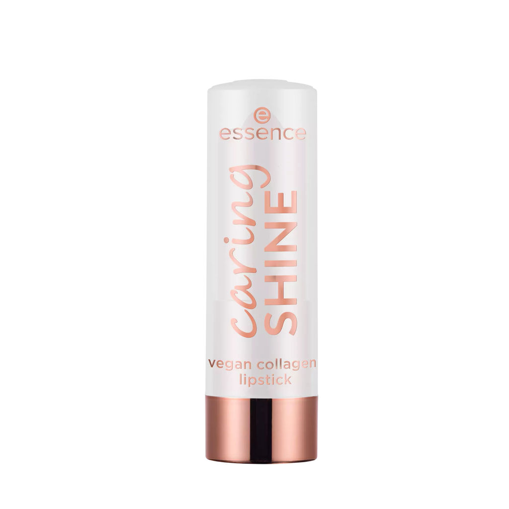 essence Помада для губ Caring Shine Vegan Collagen lipstick, 203 My Advice фото 3