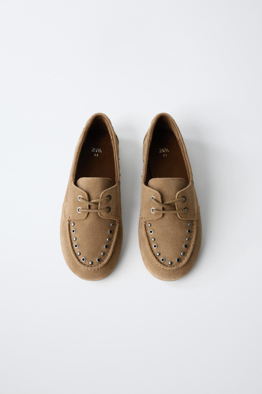 N?UTICO TACHAS PIEL / Beige - Zara фото 3