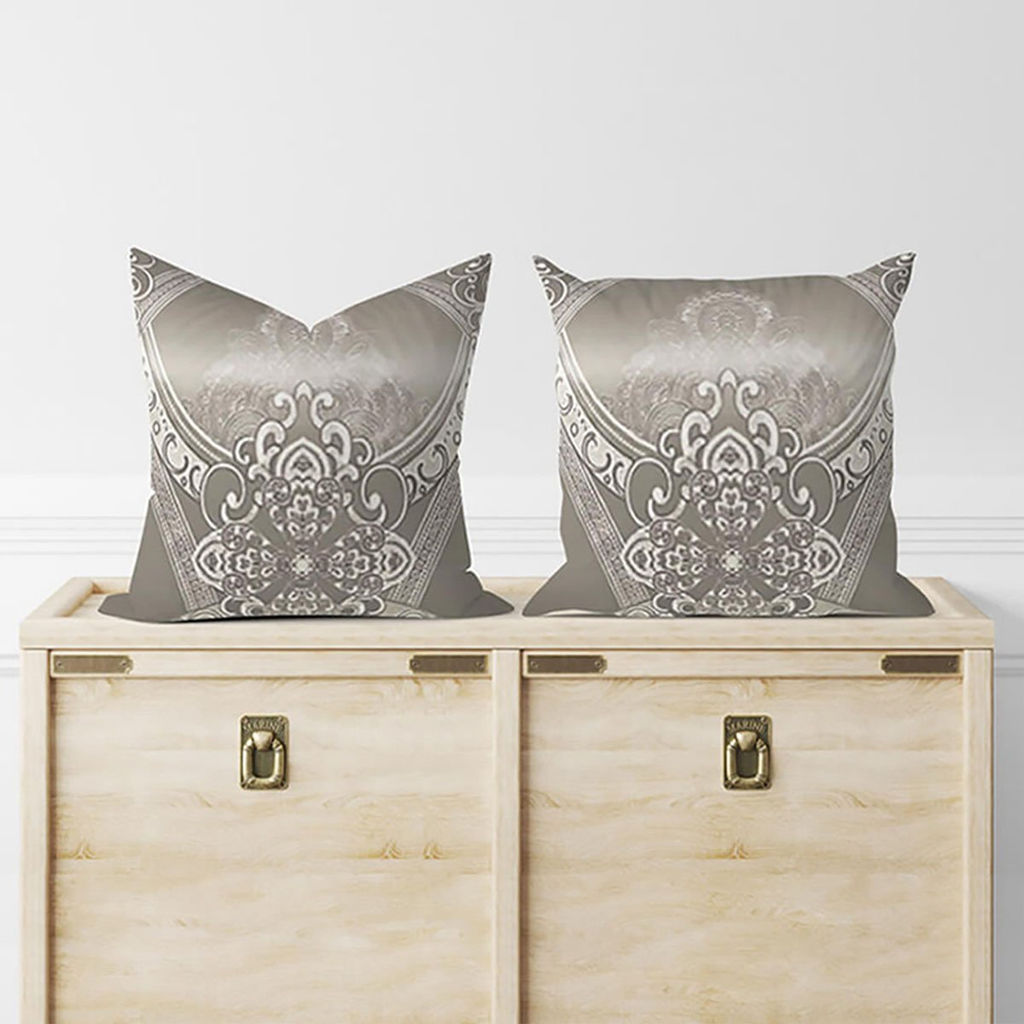 Комплект наволочек сатин Жаккард 70х70 (молния) 70х70