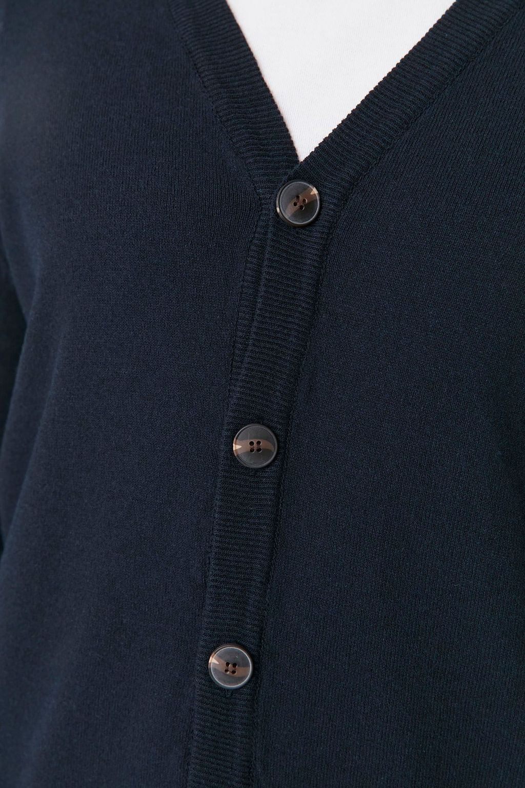 TRENDYOL MAN Vizon Slim Fit Pamuklu V Yaka Dugmeli H?rka TMNAW21HI0274 - Trendyolmilla фото 13