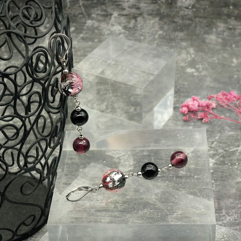 Серьги из муранского стекла - Vloes фото 4