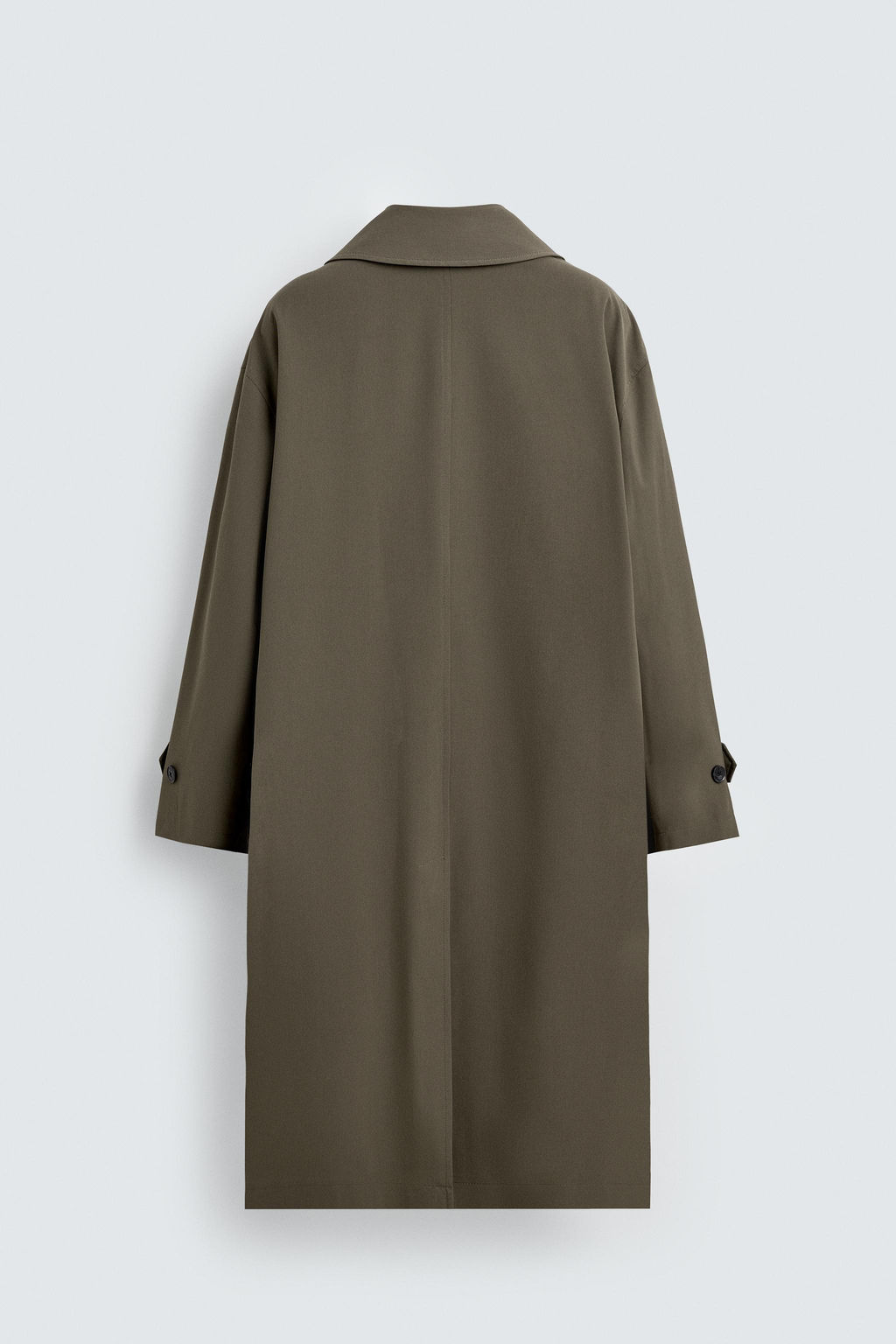 OVERSIZE FLOWING FIT TRENCH COAT - Zara фото 8