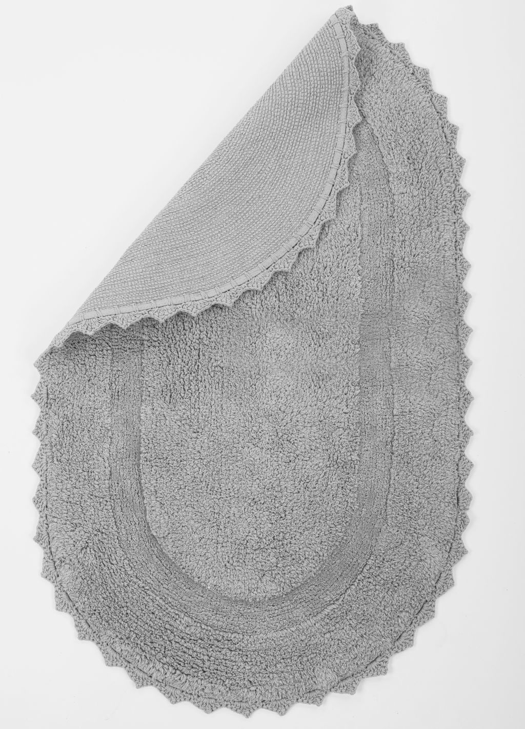 Коврик для ванной Варадеро (пепельный графит) 50x70(1), 60x100(1) - Kazanov.a. фото 3