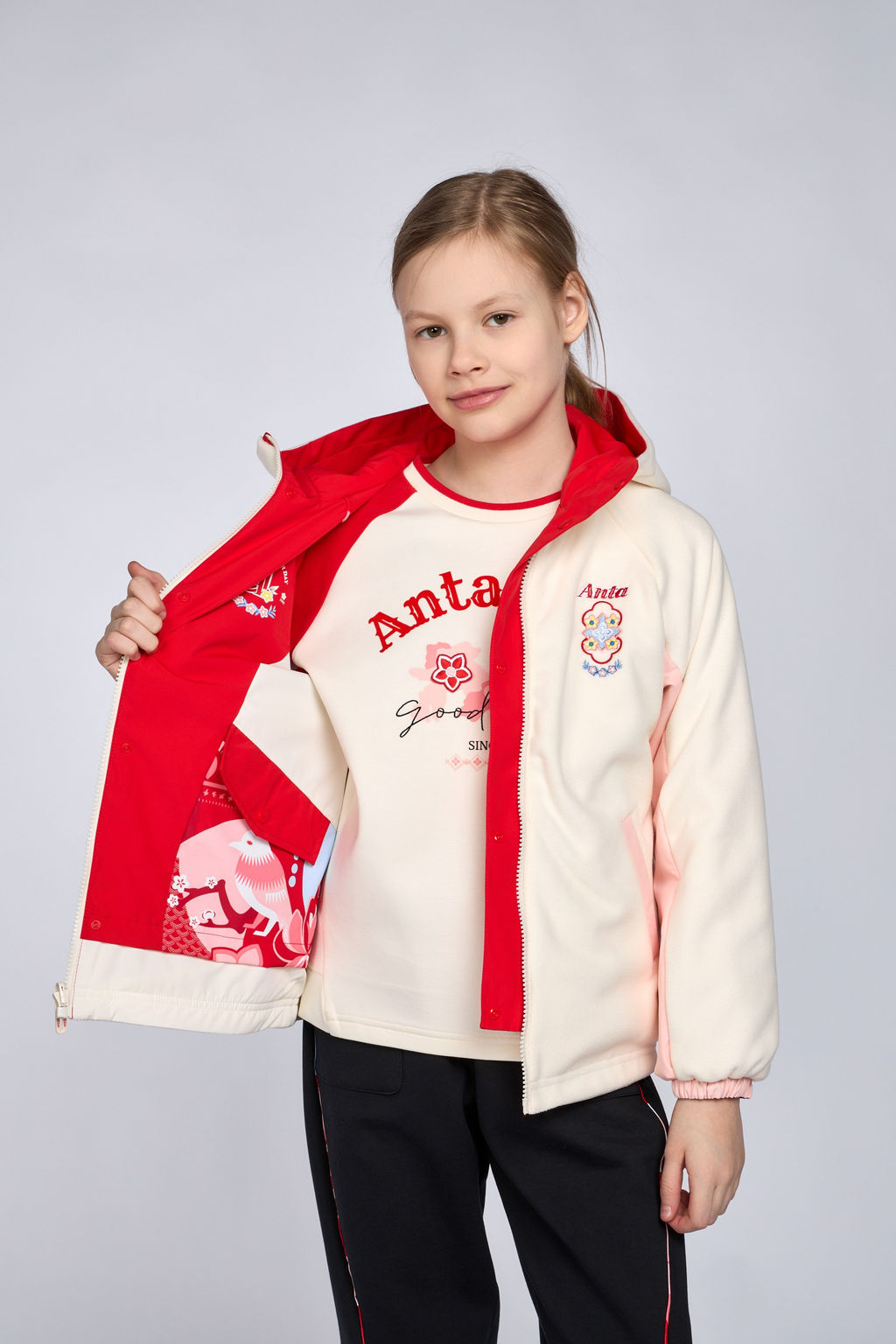 Двусторонняя куртка Красный Reversible Jacket