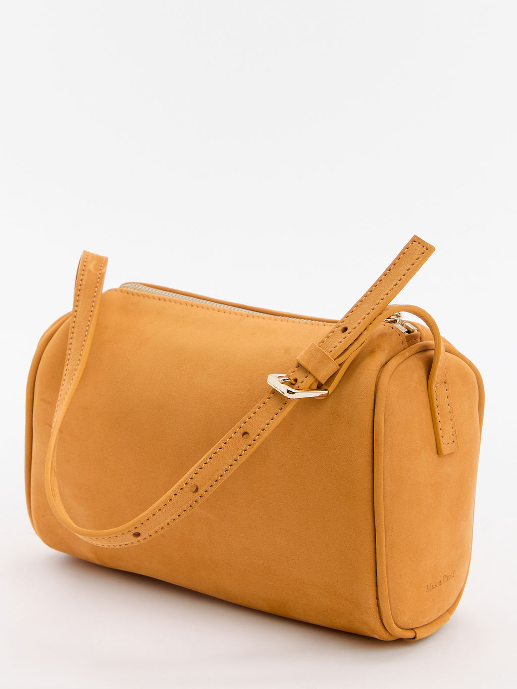 Женская сумка с ручкой MAISON DAVID MARY MINI Артикул 4489245, горчичный  фото 4