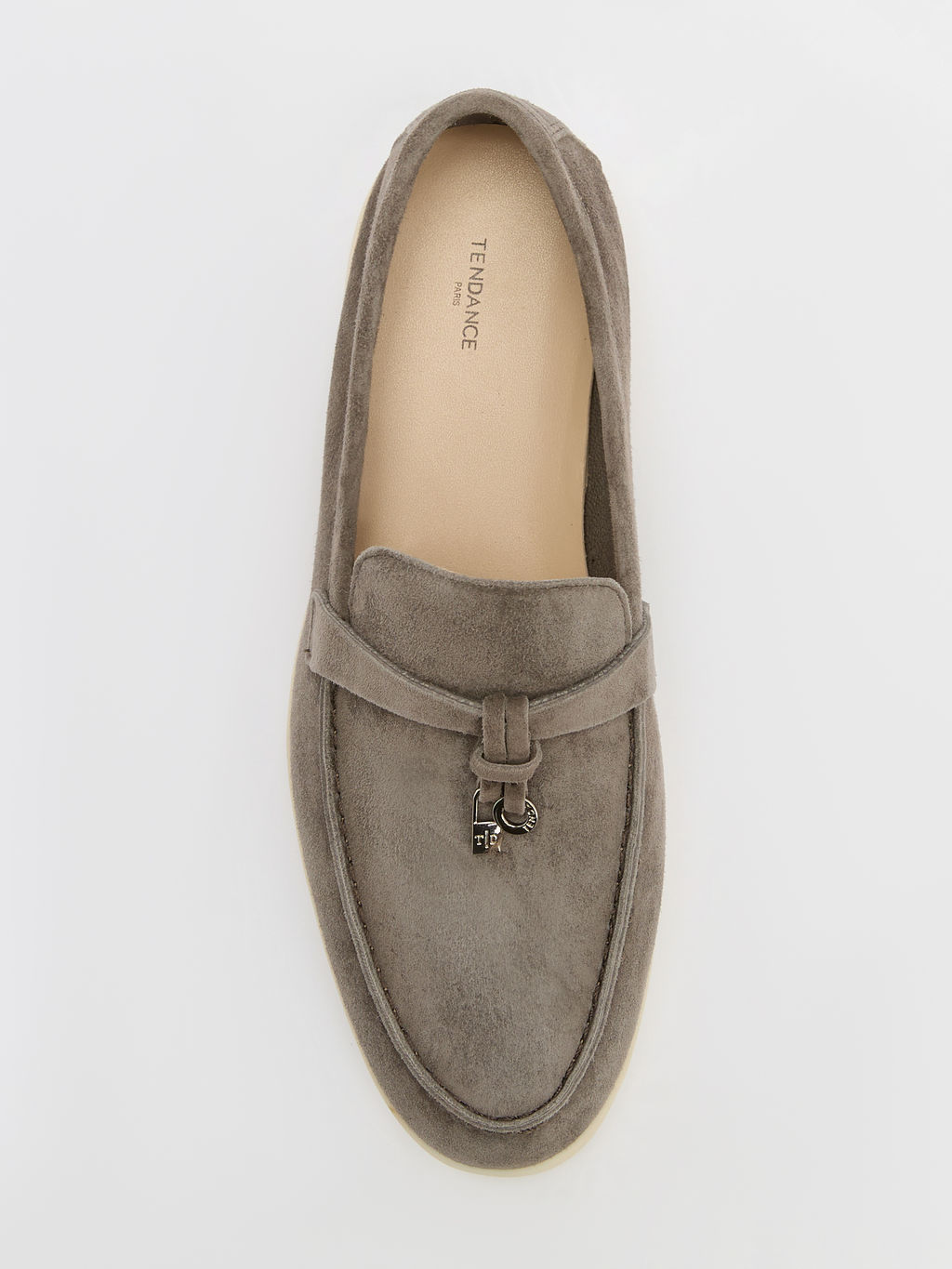 Женские лоферы TENDANCE Артикул SW6046-1, серо-коричневый