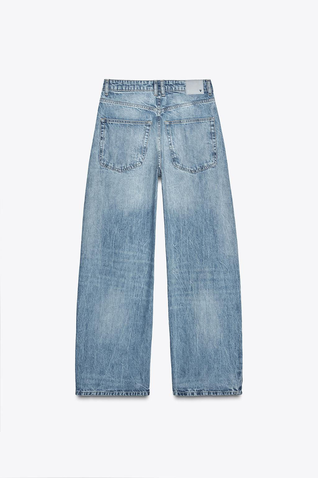 MID-RISE BAGGY TRF JEANS - Zara фото 7