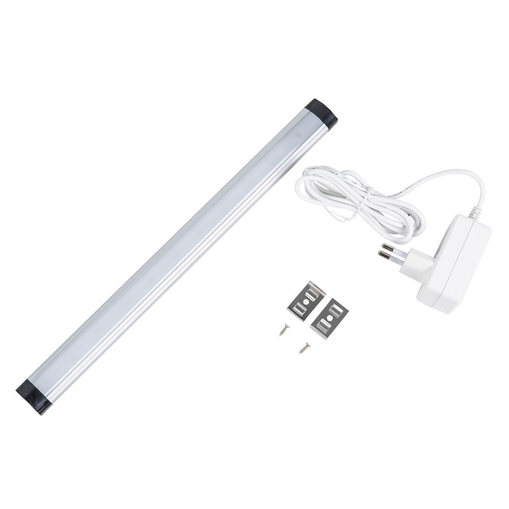 ULI-F48-3W/4500K SENSOR IP20 SILVER Светильник светодиодный для мебели. 300*25*9мм. 250Lm. ТМ Uniel