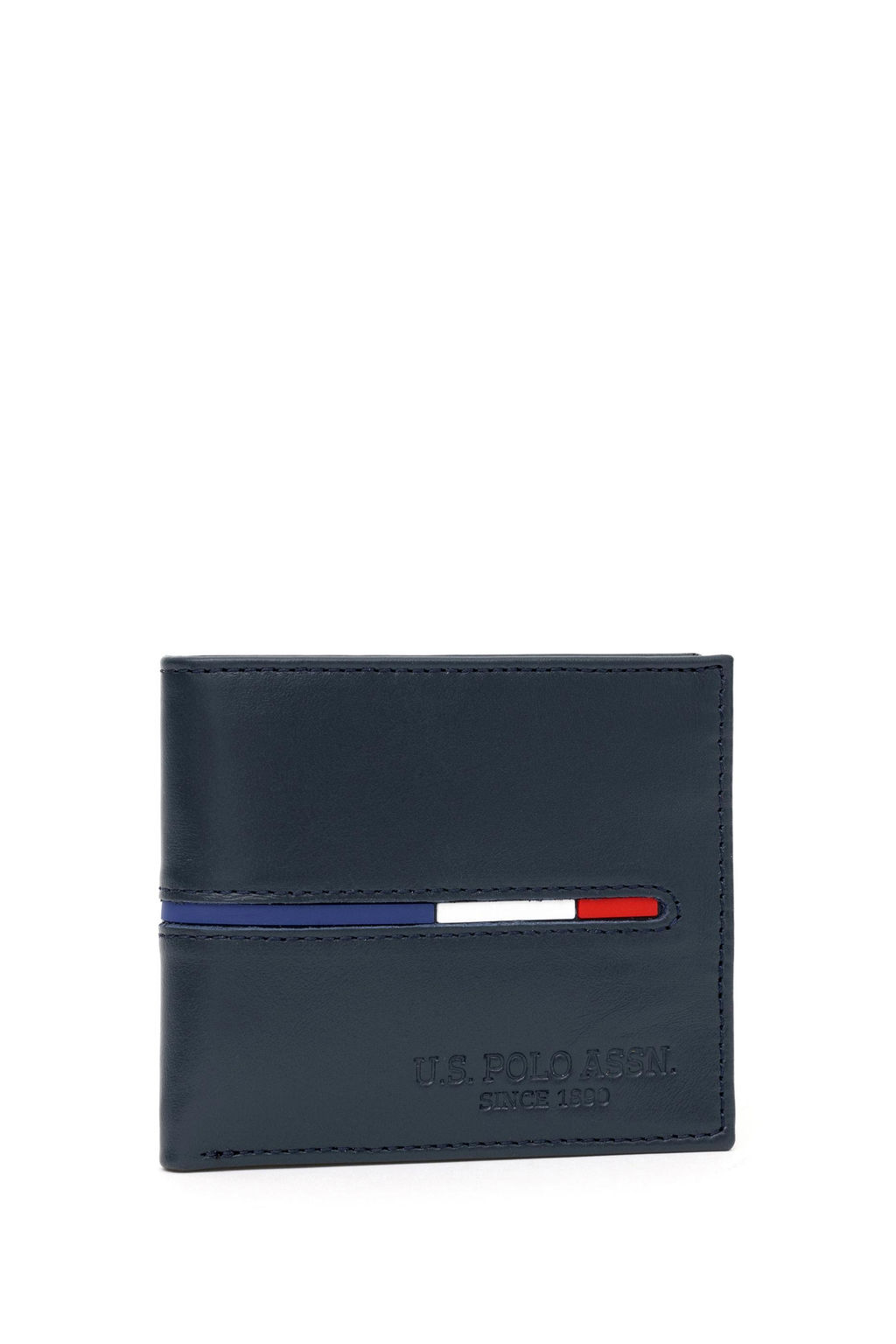 Мужской темно-синий кошелек Неожиданная скидка в корзине - U.s. polo assn фото 2