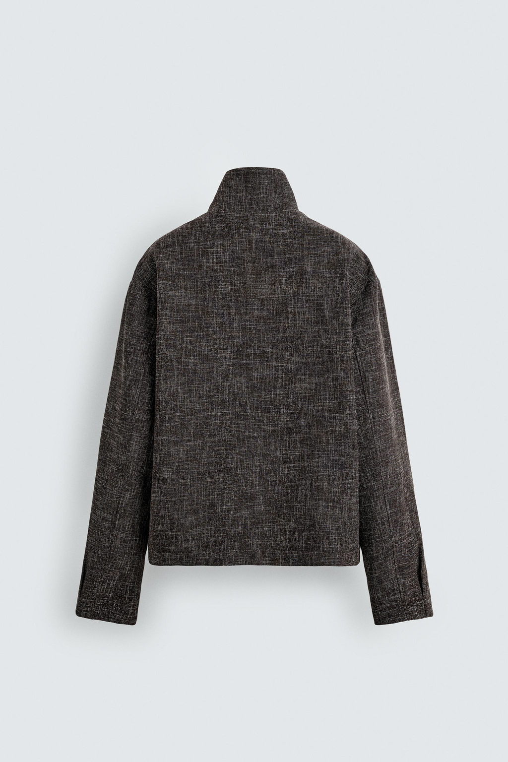 RELAXED FIT TEXTURED OVERSHIRT - Zara фото 8