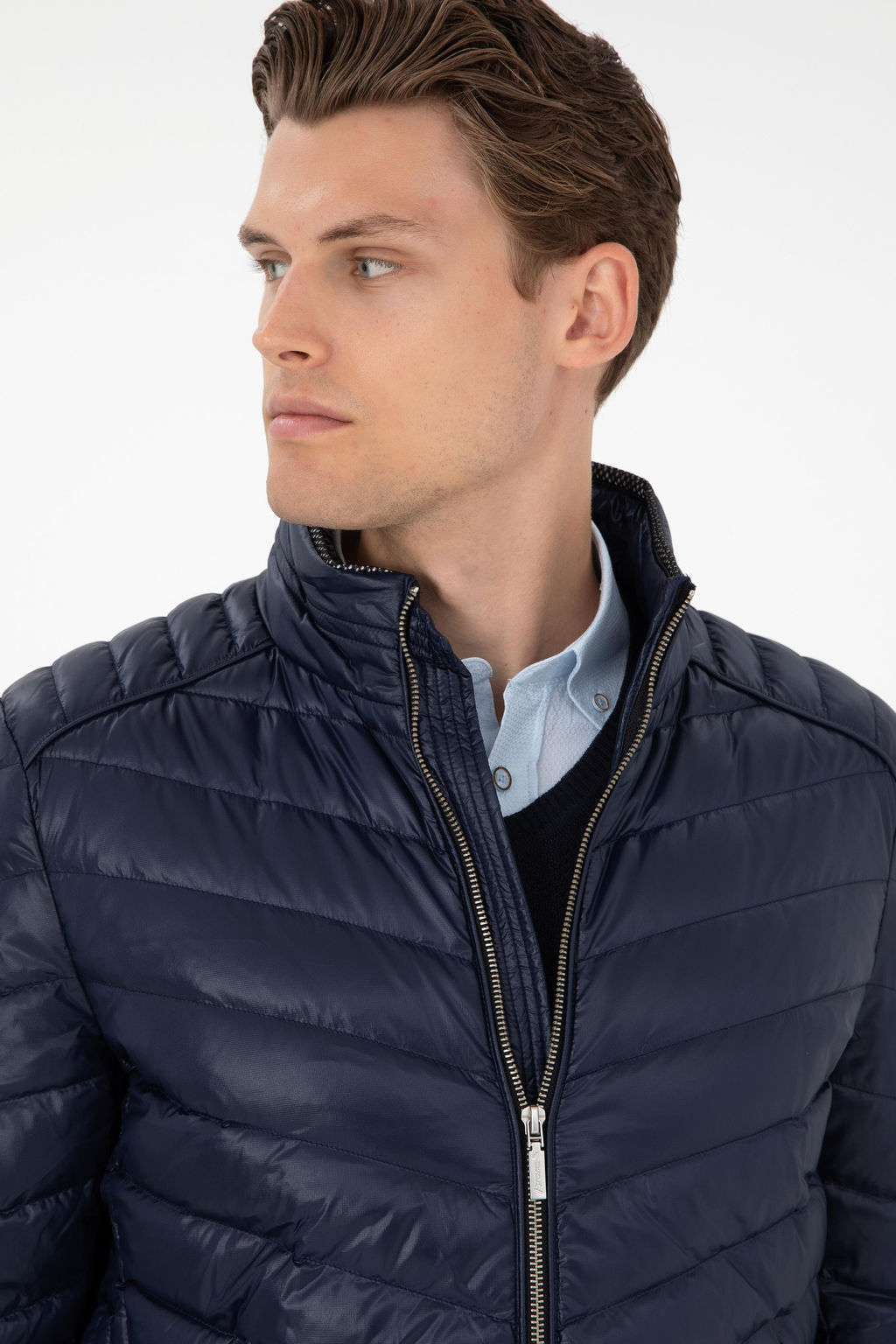 Мужское темно-синее пальто Неожиданная скидка в корзине - U.s. polo assn фото 2