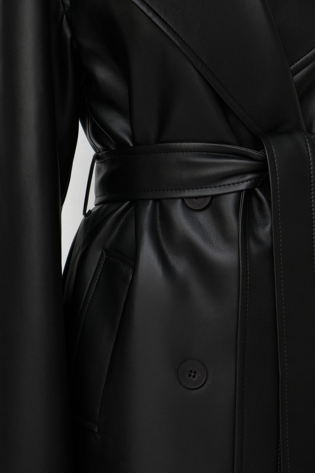 Тренч из экокожи - Mollis фото 6