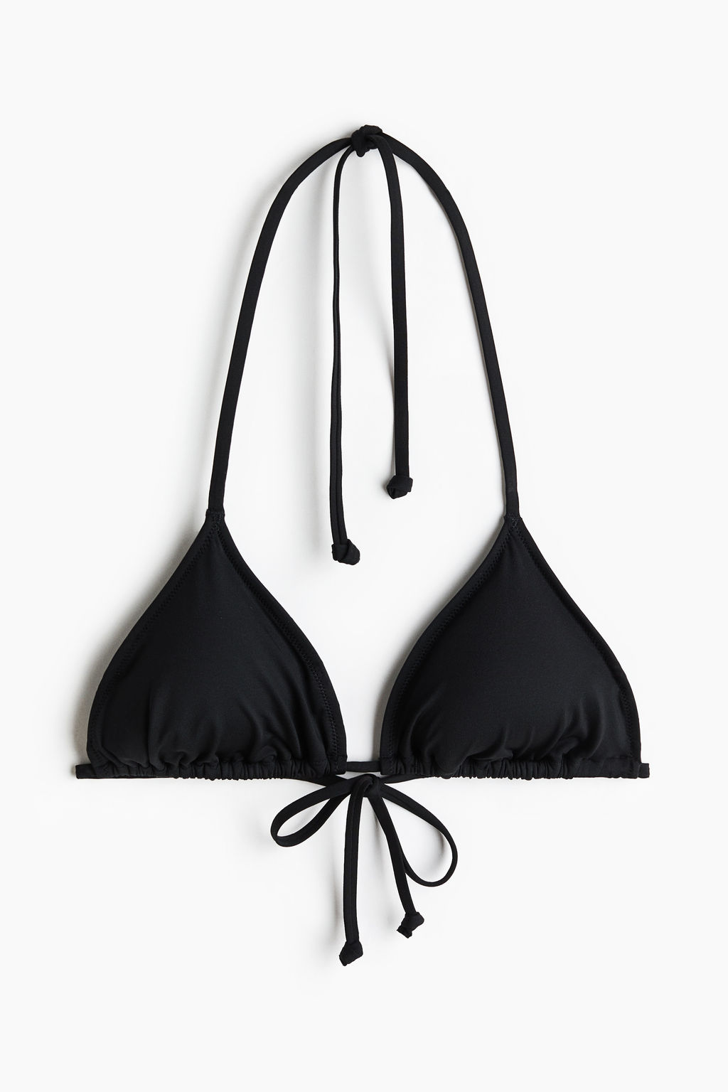 Top de bikini triangular con relleno - H&m фото 9