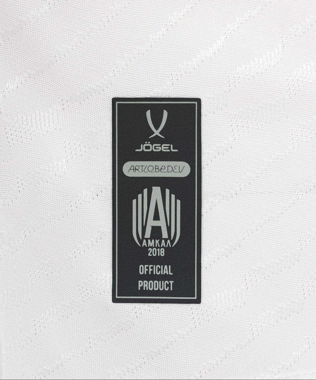 Футболка игровая Jogel AMKAL PerFormDRY Jersey, белый/бирюзовый  фото 6