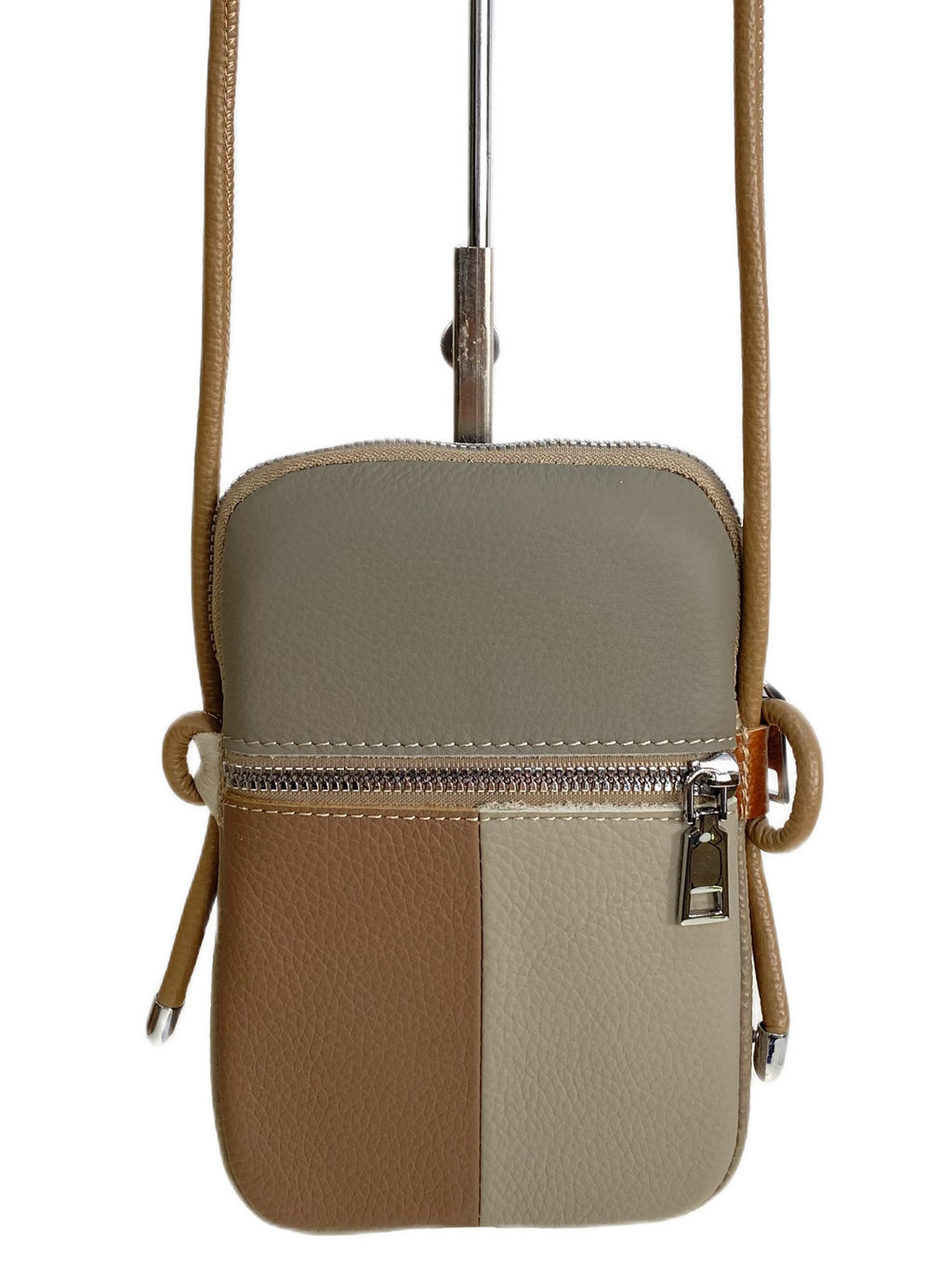 Женская сумка из натуральной кожи, цвет мультицвет - Greta фото 2