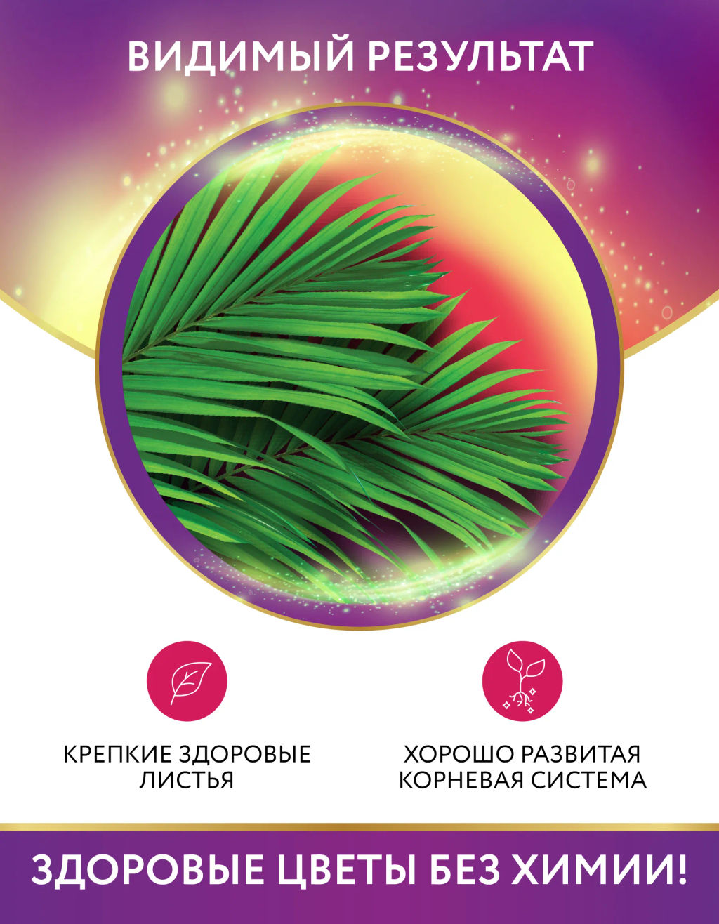 Биококтейль для пальмы, комнатный фэншуй ТМ HAPPY (250 мл)