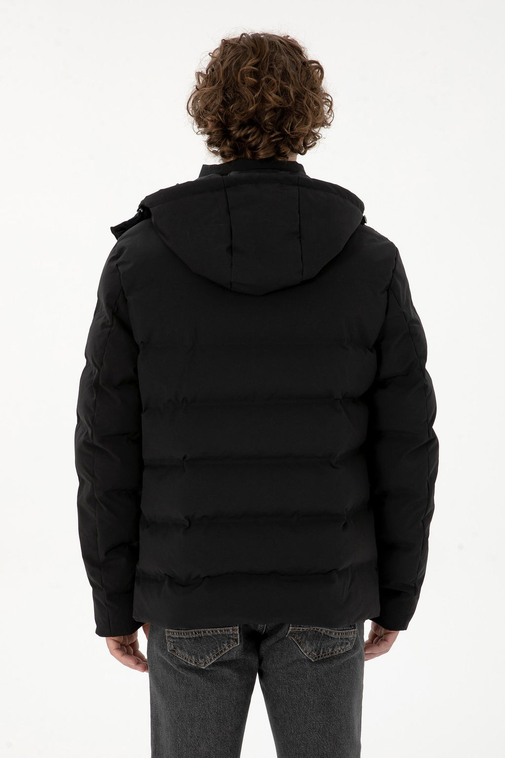 Erkek Siyah Mont - U.s. polo assn фото 5