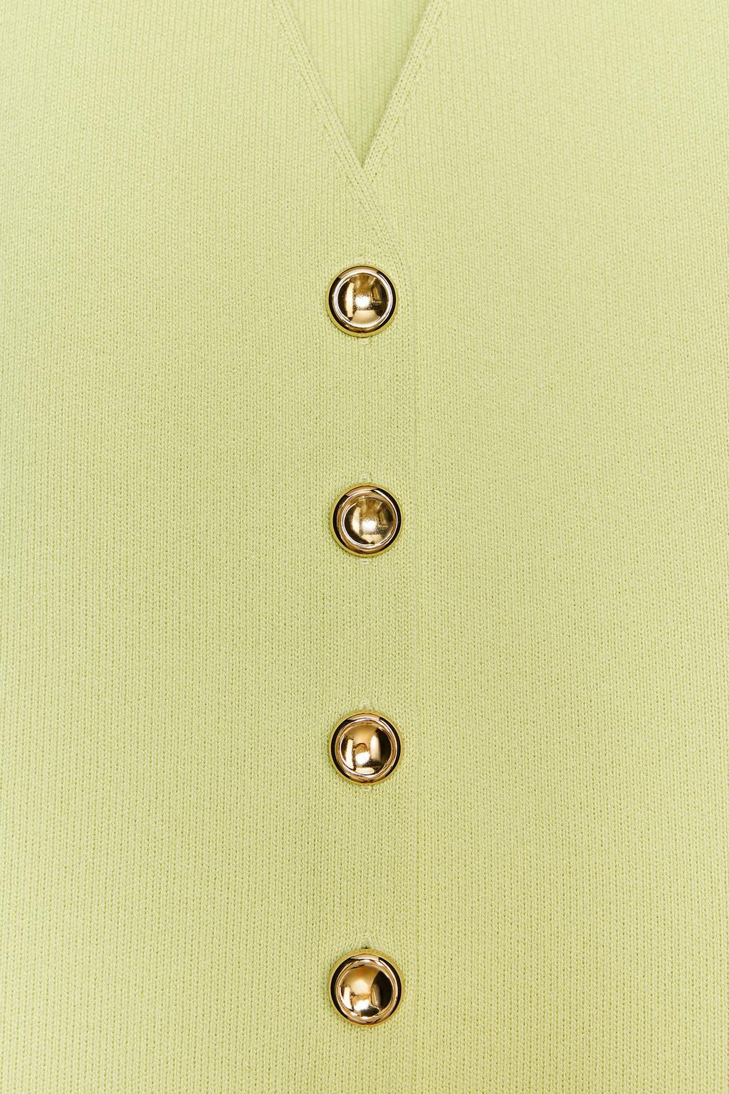 PLAIN KNIT WAISTCOAT TOP - Zara фото 23