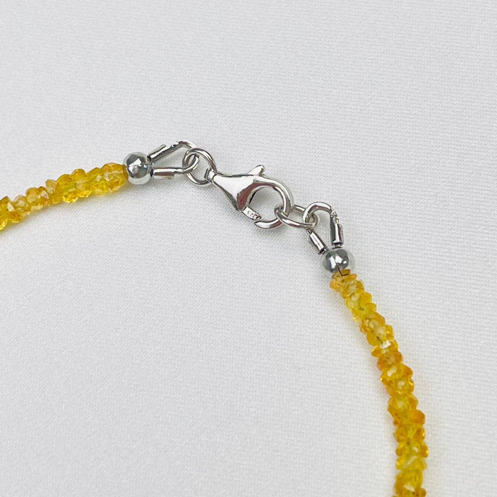 Браслет из желтого Сапфира - Радуга самоцветов фото 4