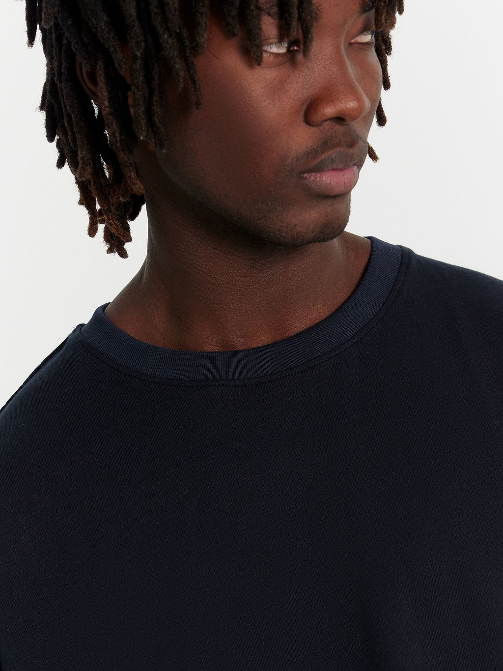 Футболка мужская оверсайз синяя неви 111937 - Mark formelle фото 5