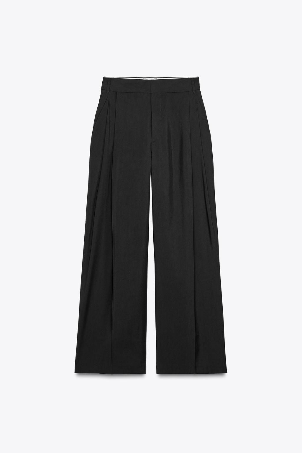 DOUBLE PLEAT TROUSERS WITH FLAPS - Zara фото 13
