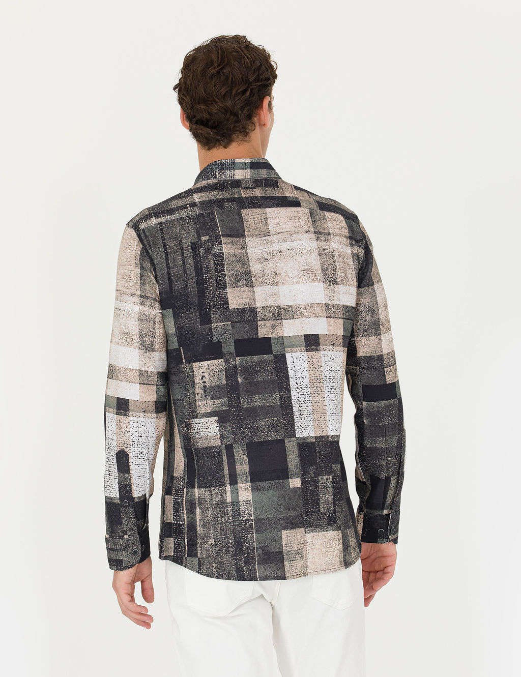 Siyah Slim Fit Uzun Kollu G_mlek