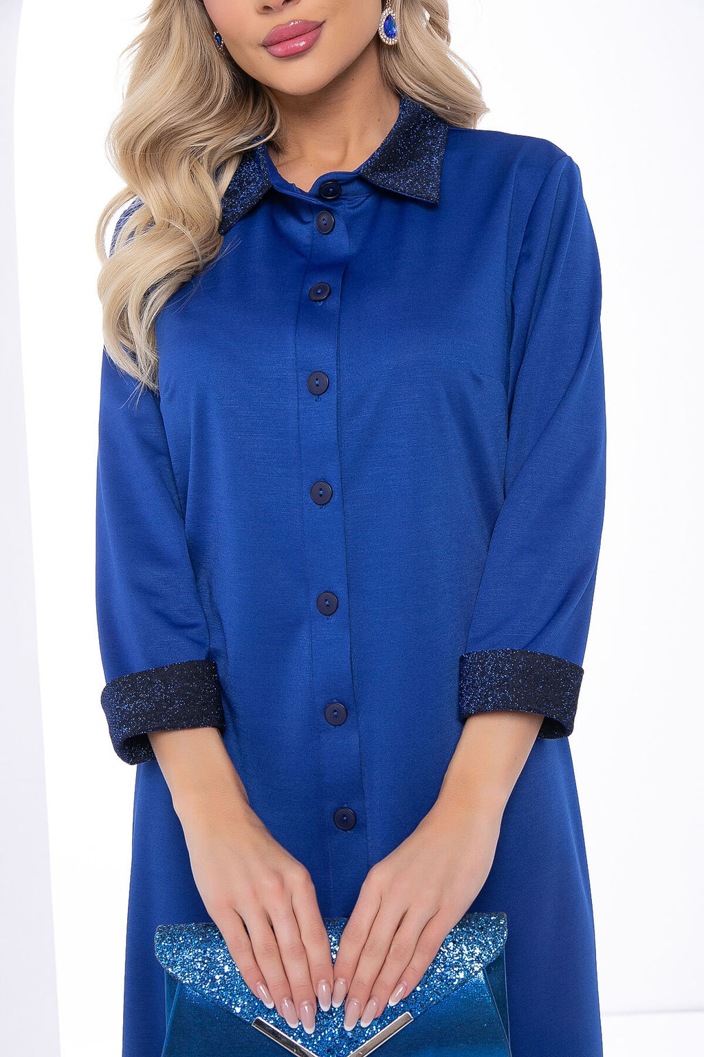 Платье Елизавета (электрик) П8106 - Lt collection фото 3