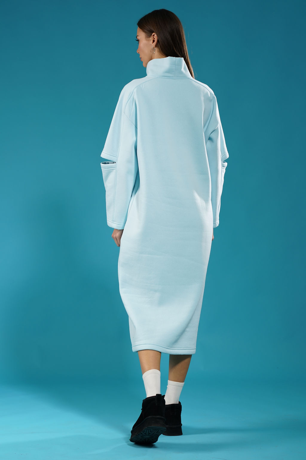 Теплое платье 4157 - Kivviwear фото 5