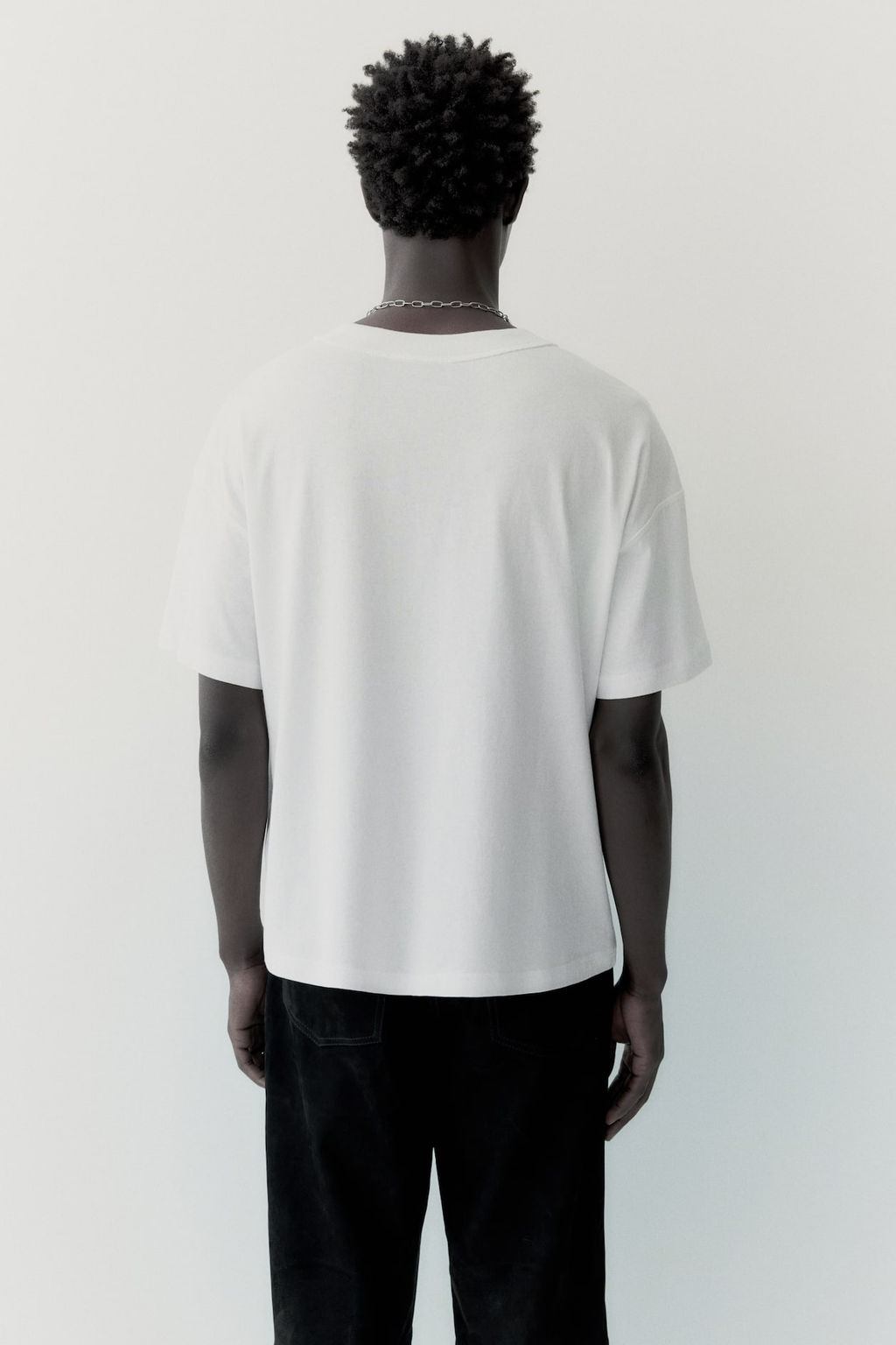 Camiseta boxy de algodon - H&m фото 5