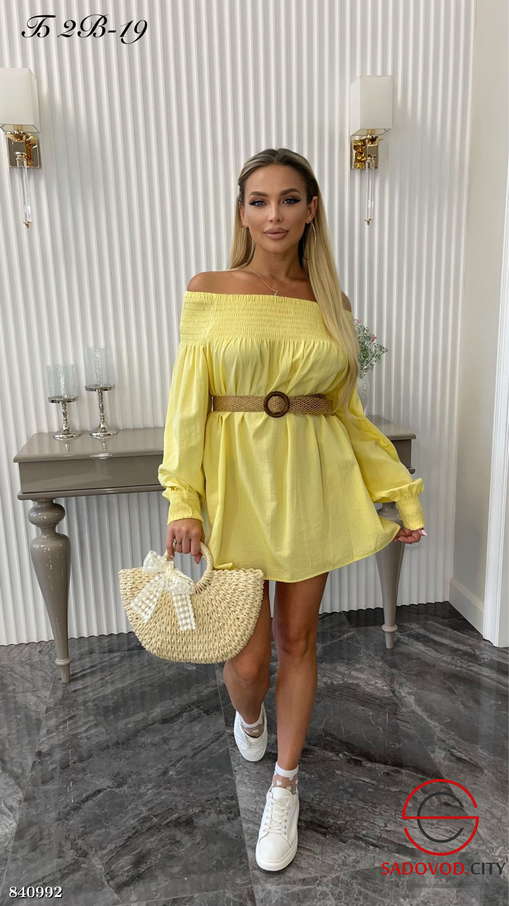 Платье женское из хлопка - Bruno фото 3