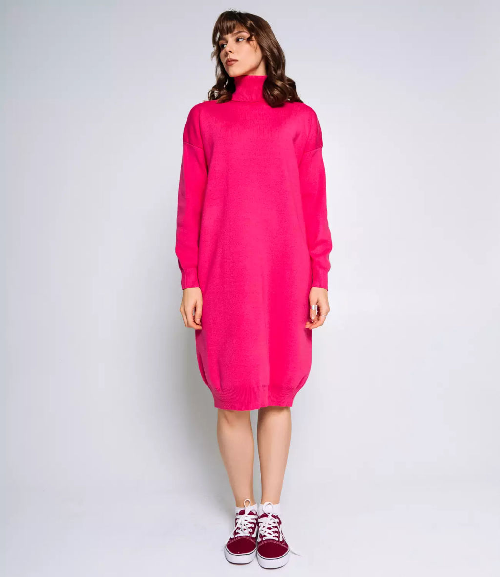 Платье #КТ80121, розовый