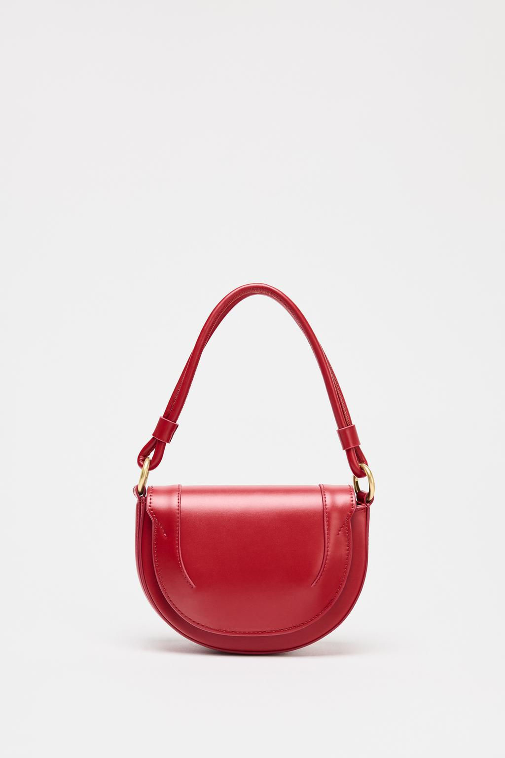 CONTRAST TOPSTITCH CROSSBODY BAG - Zara фото 4