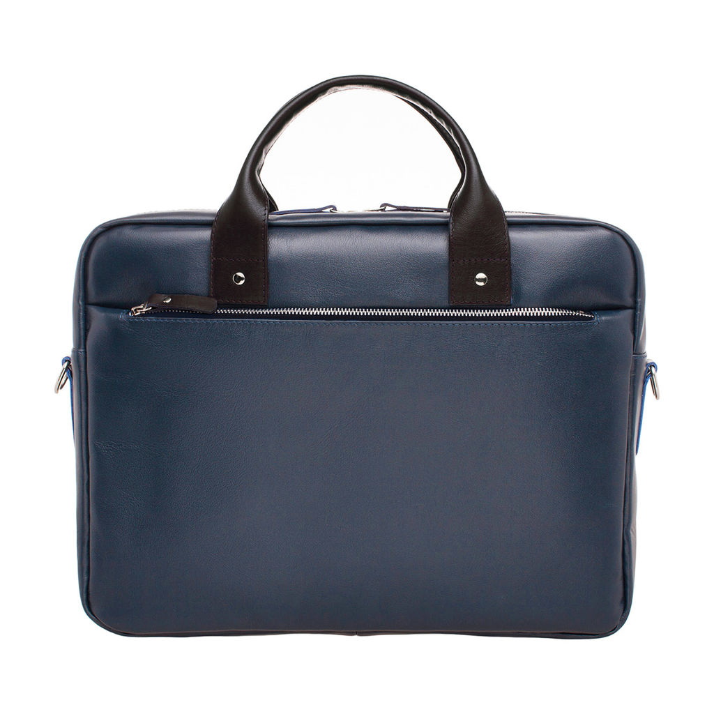 Деловая сумка Bartley Dark Blue/Black - Lakestone фото 6