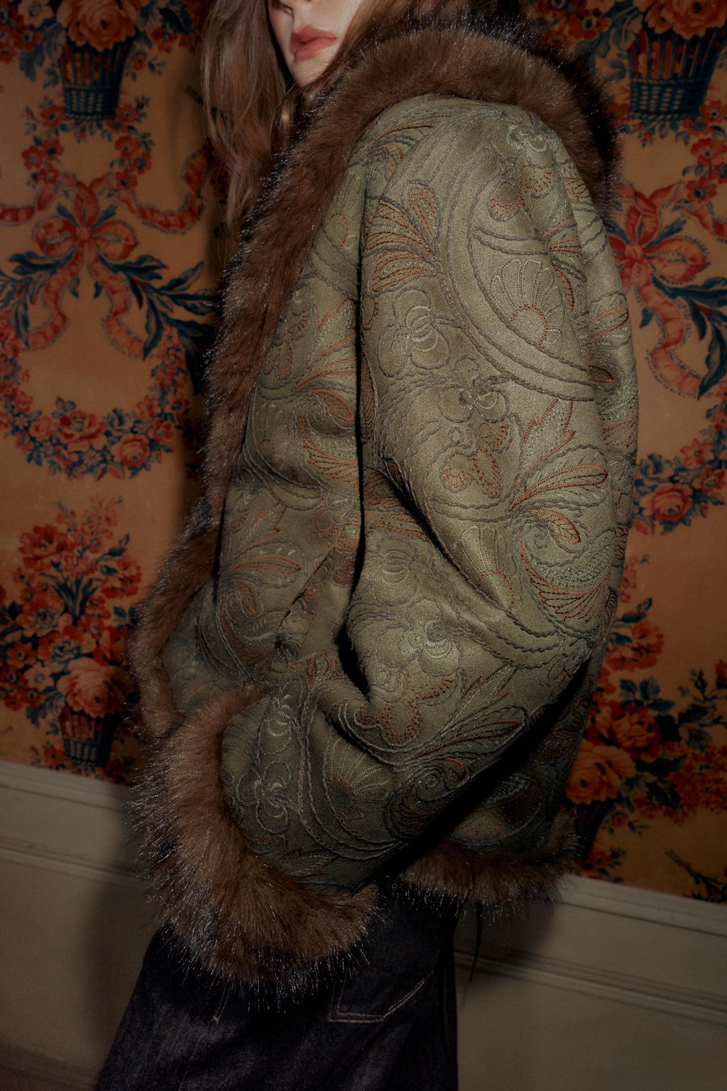 EMBROIDERED DOUBLE-FACED JACKET - Zara фото 3