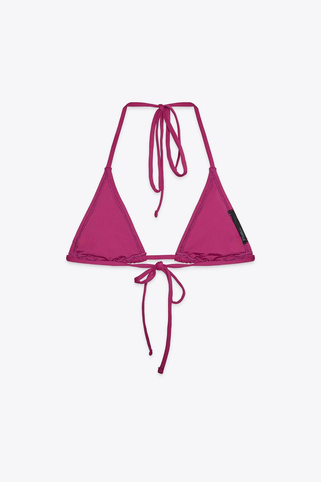 BEADED FLORAL BIKINI TOP - Zara фото 5