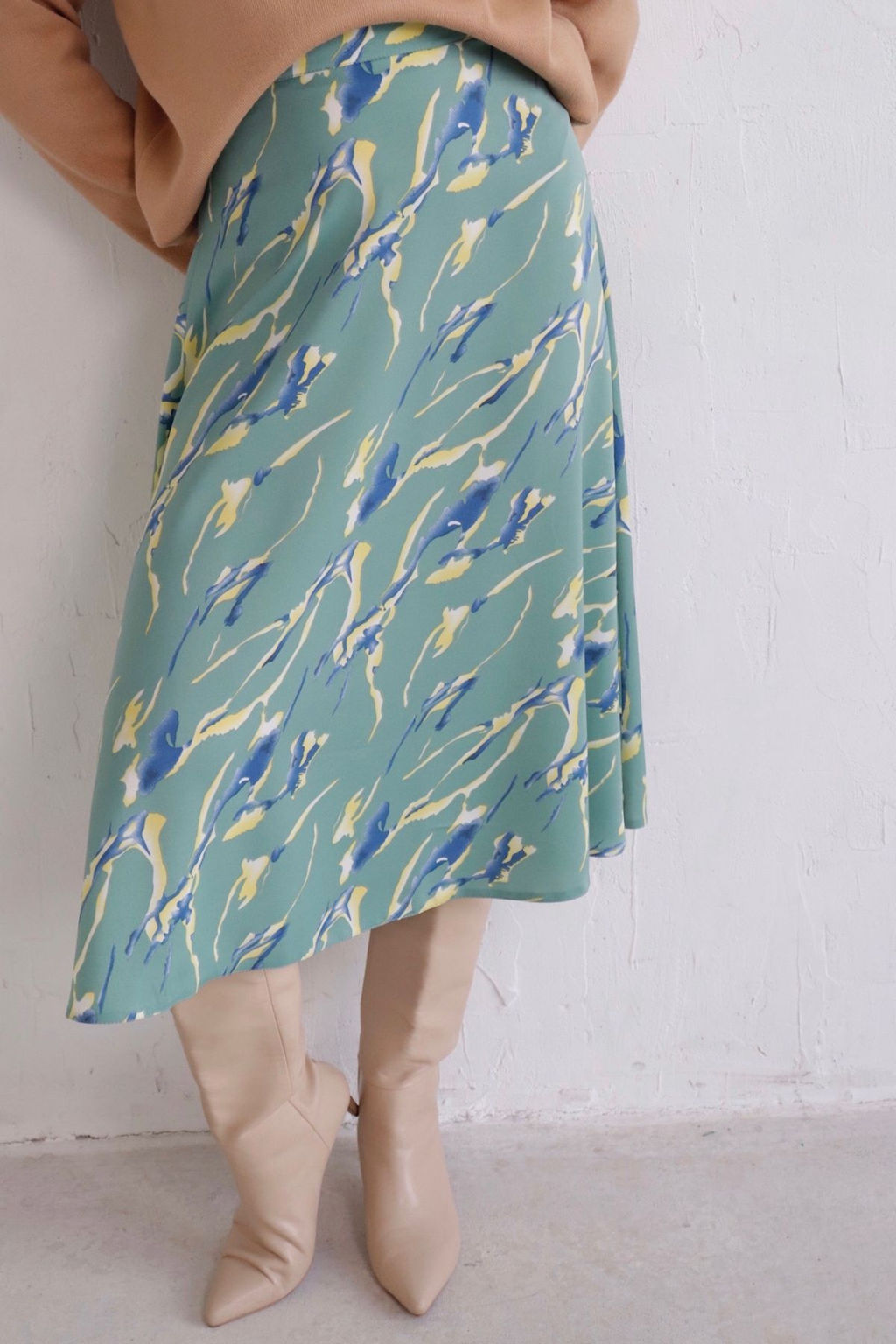 Юбка А-силуэта с принтом - Martichelli фото 64