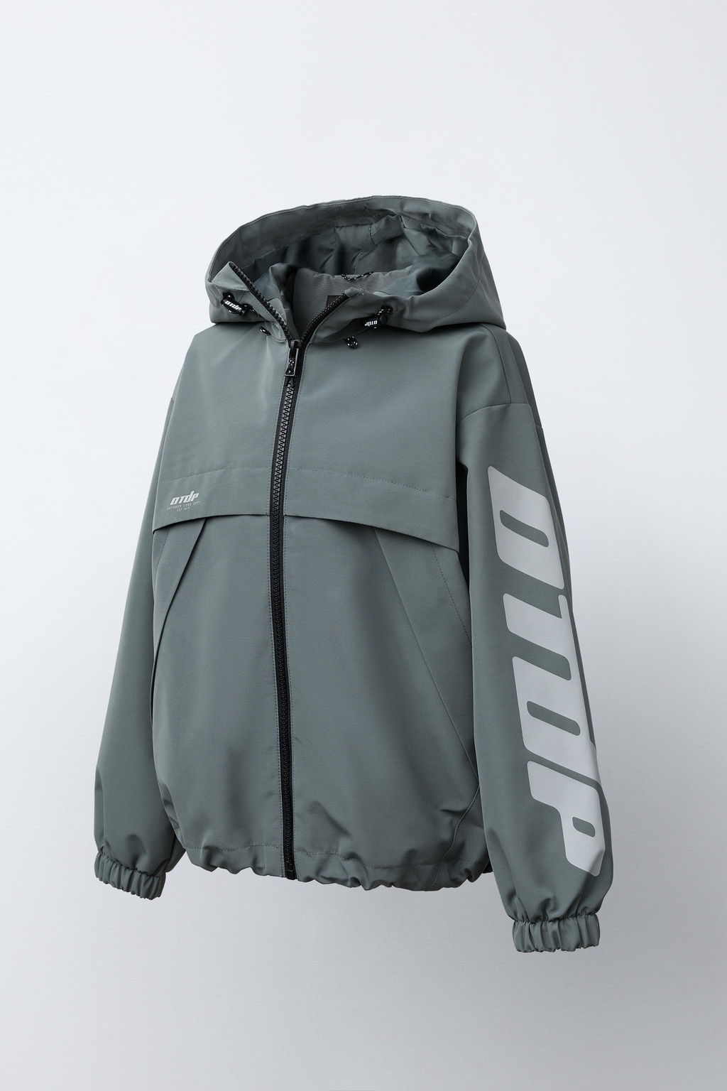 CAZADORA TEXTO WATER REPELLENT / Acero - Zara фото 3