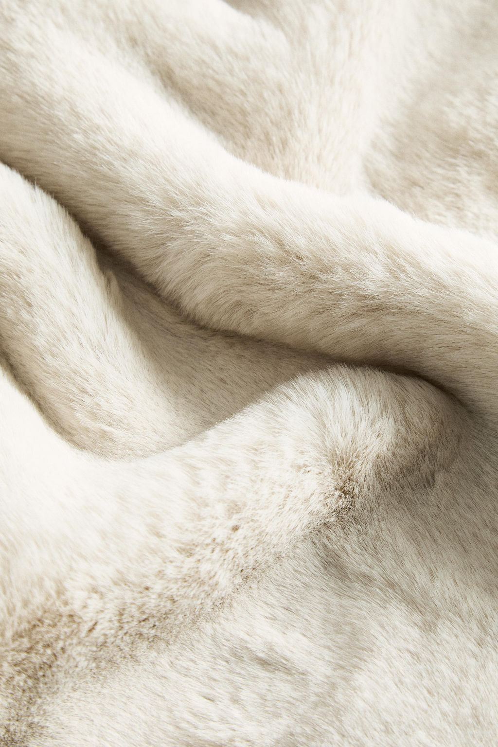 FAUX FUR THROW - Zara фото 3