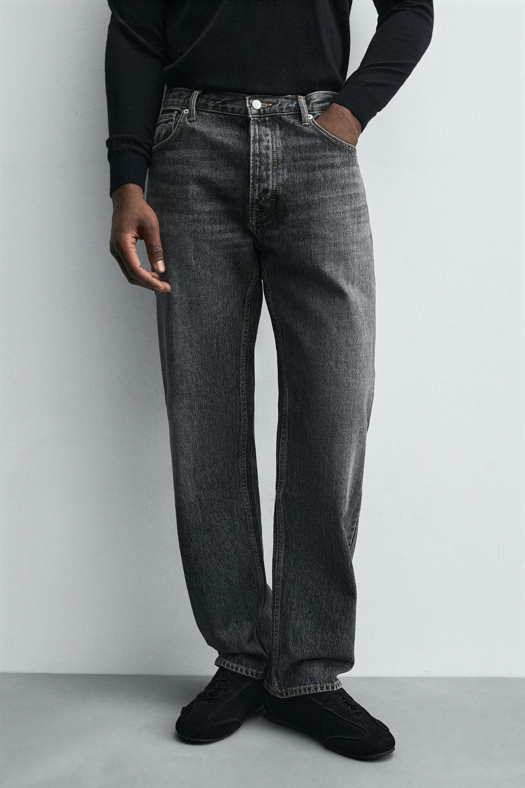 STRAIGHT FIT JEANS - Zara фото 5