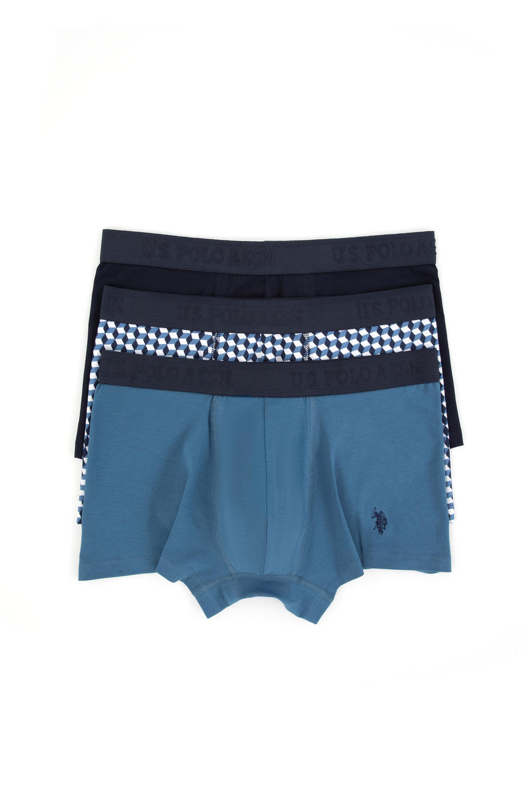 Мужское нижнее белье цвета индиго Неожиданная скидка в корзине - U.s. polo assn фото 2