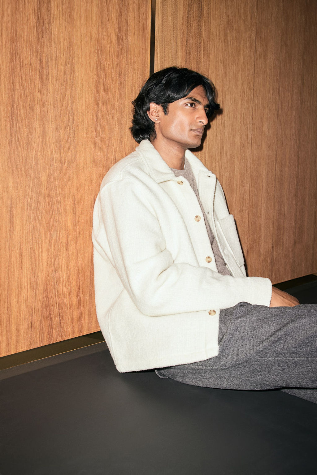 Sobrecamisa de boucle Loose Fit - H&m фото 4