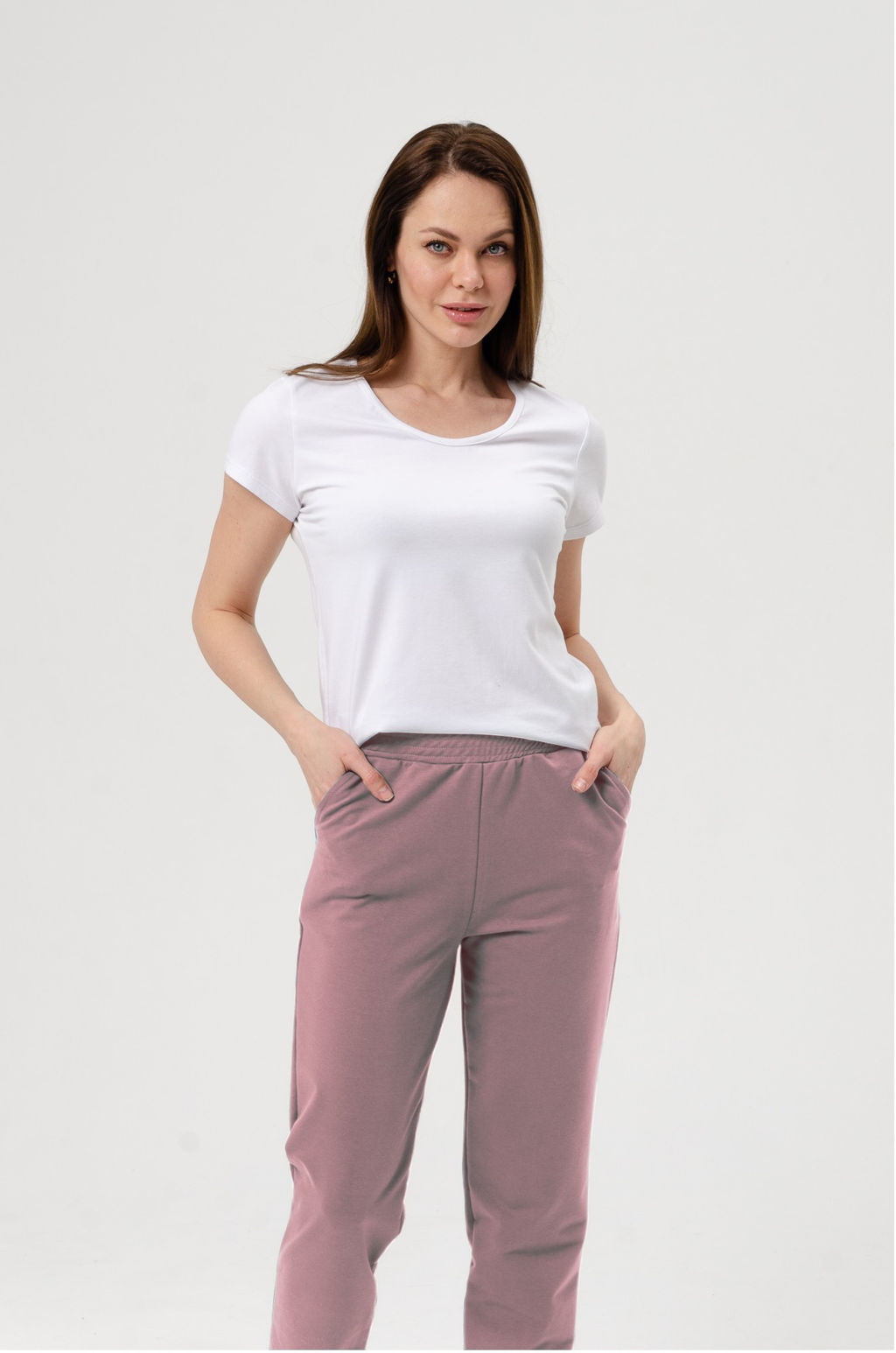 Джоггеры микс Цвет:Изумрудный