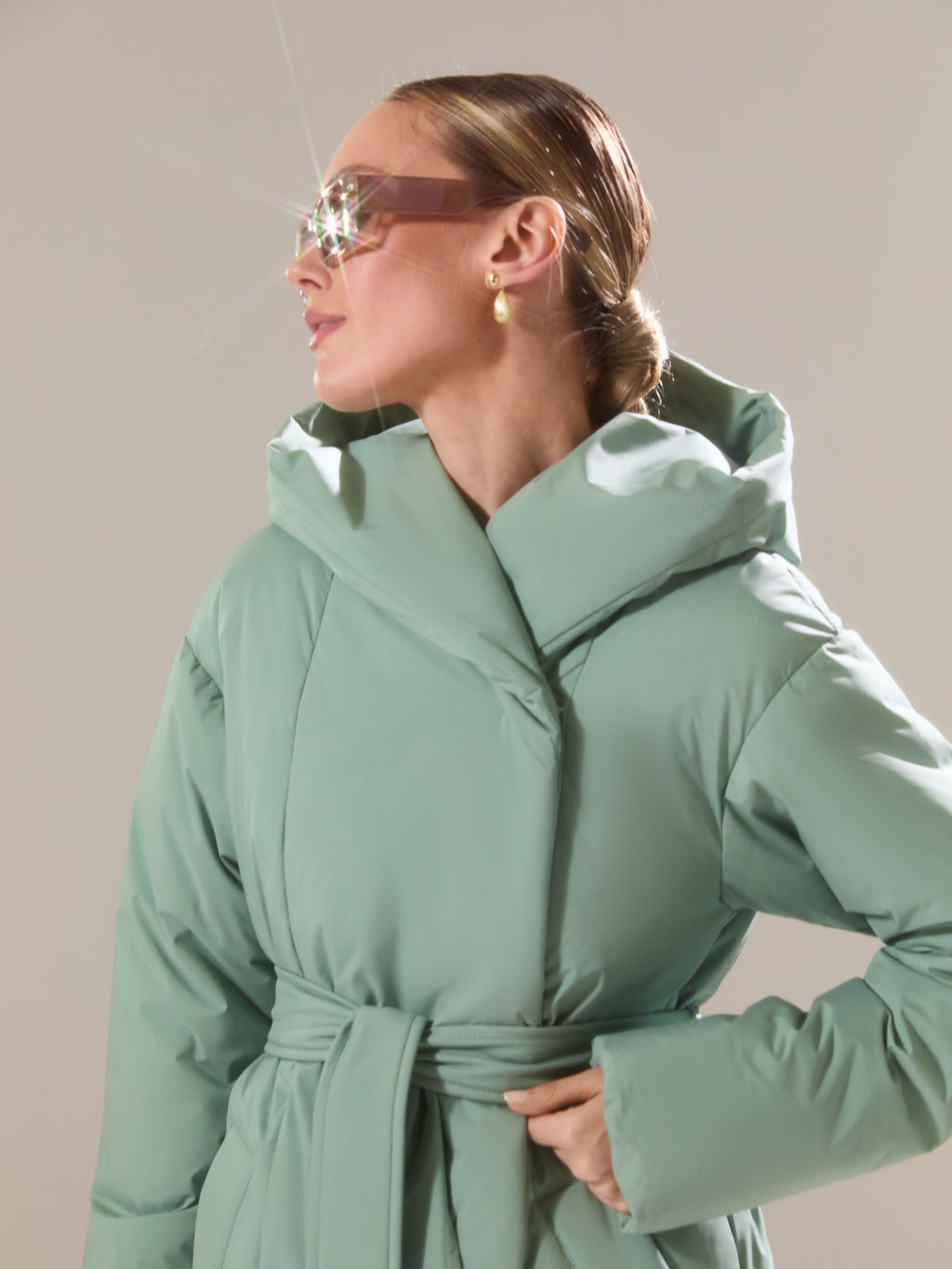 Пуховик женский HOOPS, арт. 83036z