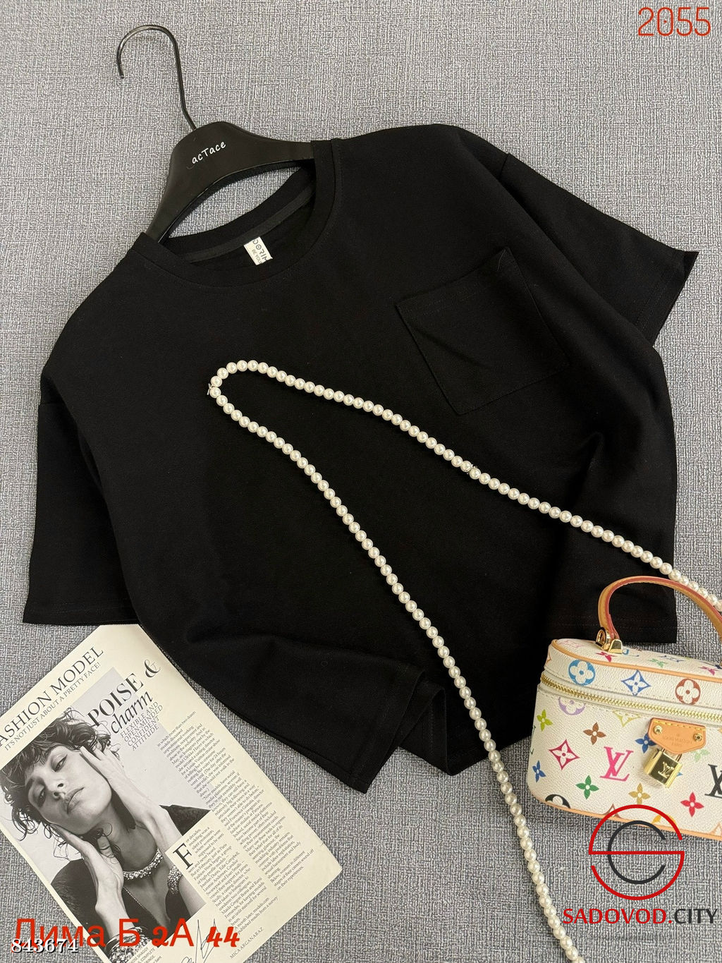 Футболка женская из хлопка