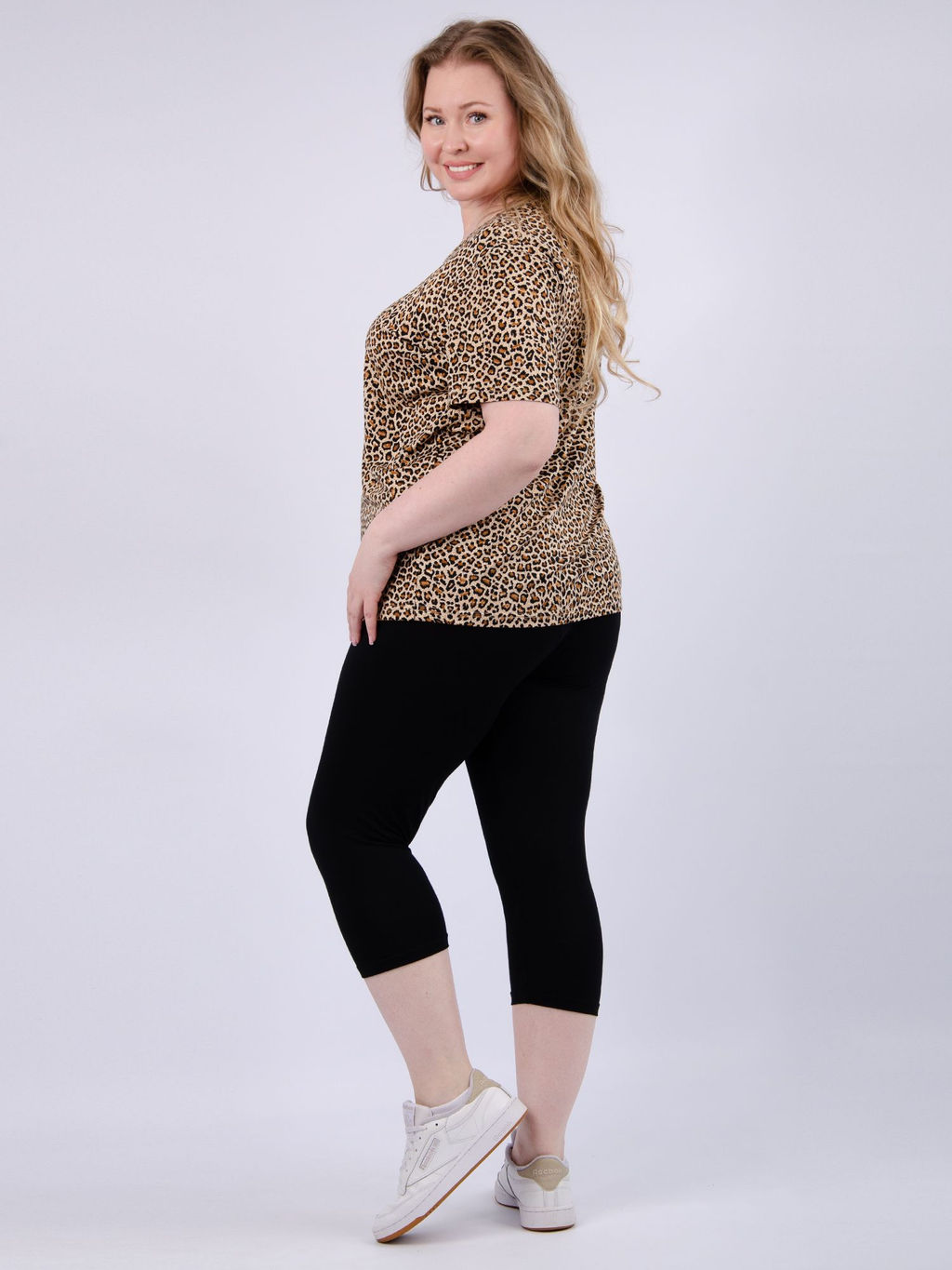 Костюм "Джина" леопард, вискоза (М)