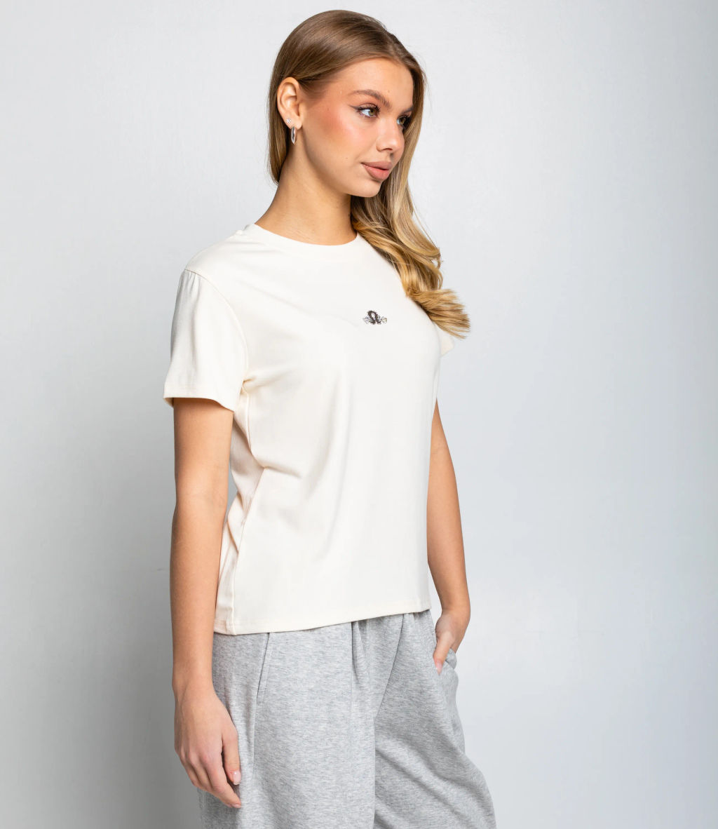 Футболка #КТ623 (5), кремовый - Dommod фото 2